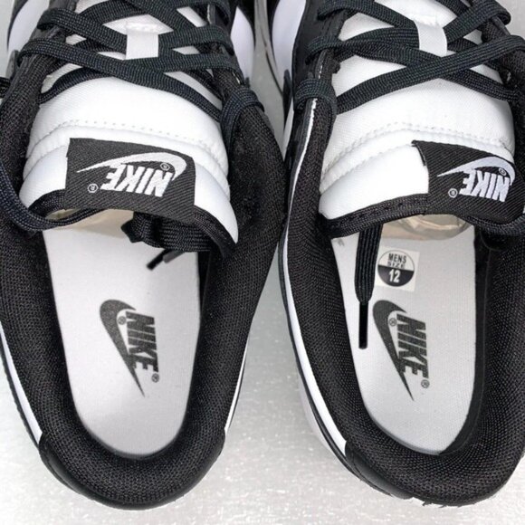 NIKE Dunk Low Retro DD1391-100 Panda Sneaker Shoes Black White - - Picture 5 of 9